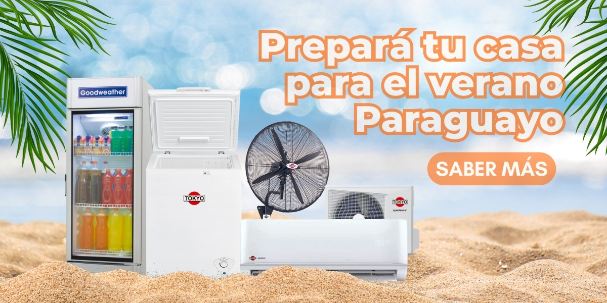 Cómo preparar tu casa para el verano paraguayo: electrodomésticos ideales para el calor.