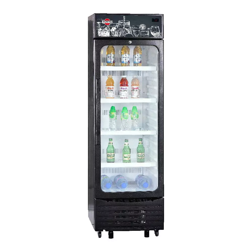 EXPOSITOR VERTICAL TOKYO-MOD TOKVS250 PANEL LED 250L COM/242L NETO- NGO
