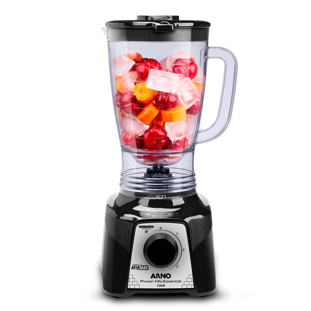 LICUADORA ARNO LQ19 POWER MIX ESSENTIAL NEGRA 3VELOC 700W 220V