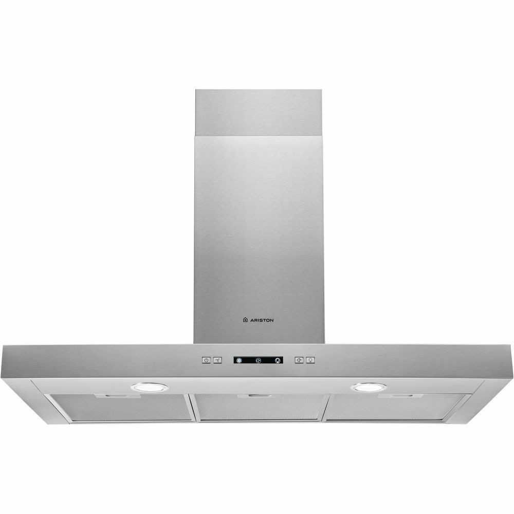 CAMPANA ARISTON AHBS9.3FLLX 90CM INOX 4VEL- NGO