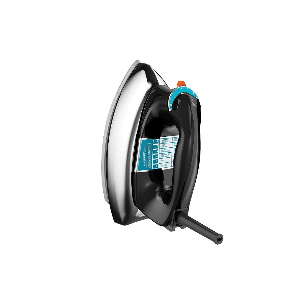 PLANCHA SECA BLACK & DECKER F54-PE BASE ALUMINIO 1000W