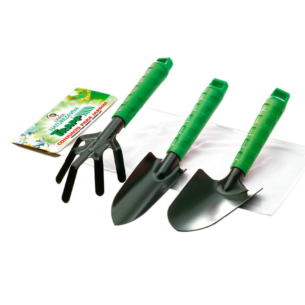 KIT DE JARDIN DE 3 PIEZAS TRAPP FJ-1202  VERDE- NGO