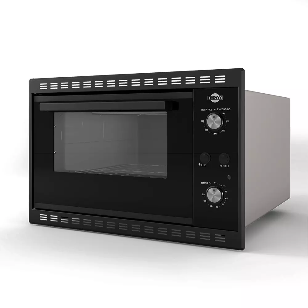 HORNO ELEC EMPOTRABLE TOKYO CLARA 45L NEGRO- NGO