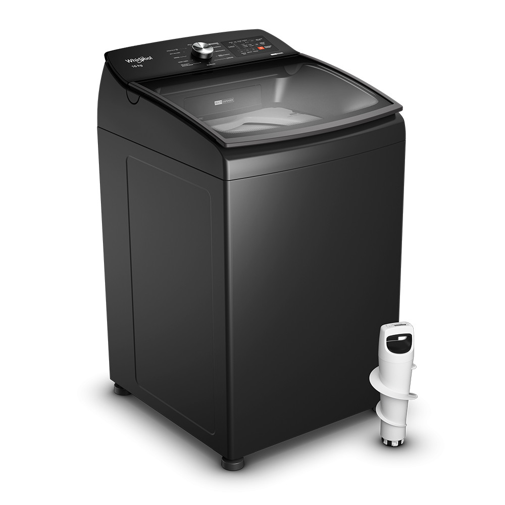 LAVARROPAS WHIRLPOOL WWN16AB 16KG CARGA SUP NEGRO 660RPM- NGO
