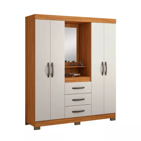 ROPERO CAPELINHA NT5015 4 PUERTAS FREI/OW