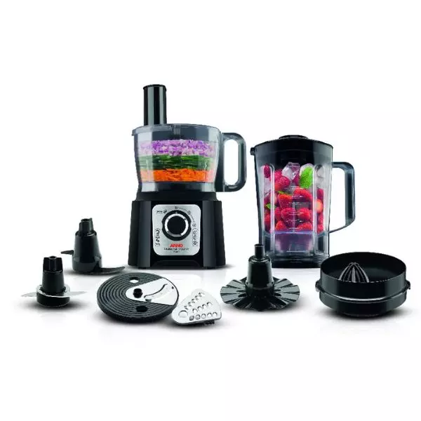 PROCESADOR ARNO MULTICHEF 7 EN 1 MOD DO165HB2 NEGRO 700W