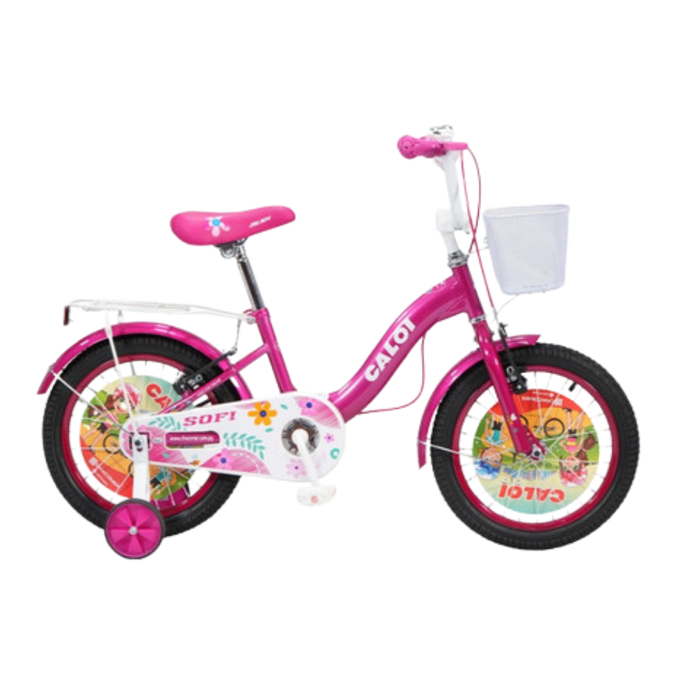 BICICLETA CALOI SOFI 16" FUCSIA
