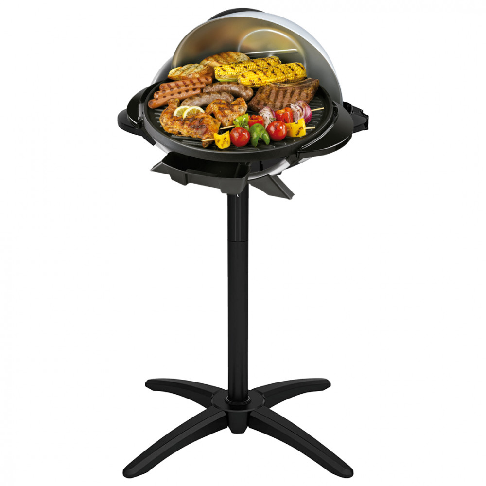 PARRILLA ELECTRICA FAMILIAR GEORGE FOREMAN GFO3320S-CL 15 PORCIONES 2000W