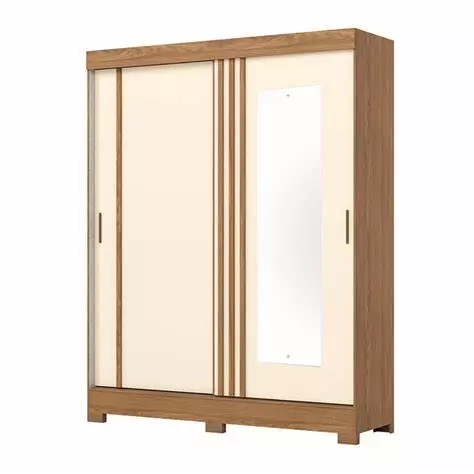 ROPERO B373 2P CORREDIZAS NATURE OFF WHITE FLEX INVERFIN