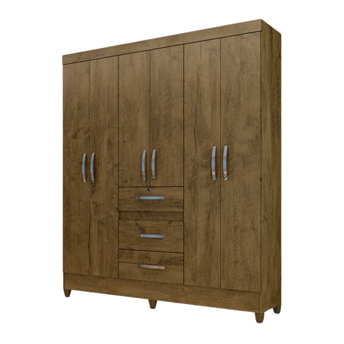 ROPERO MOVAL ITATIVA 6P 3 CAJONES CASTAÑO INVERFIN