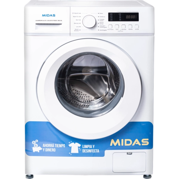 LAVARROPAS MIDAS CELESTE 6K C/FRONTAL AUTOMATICO 2104203526