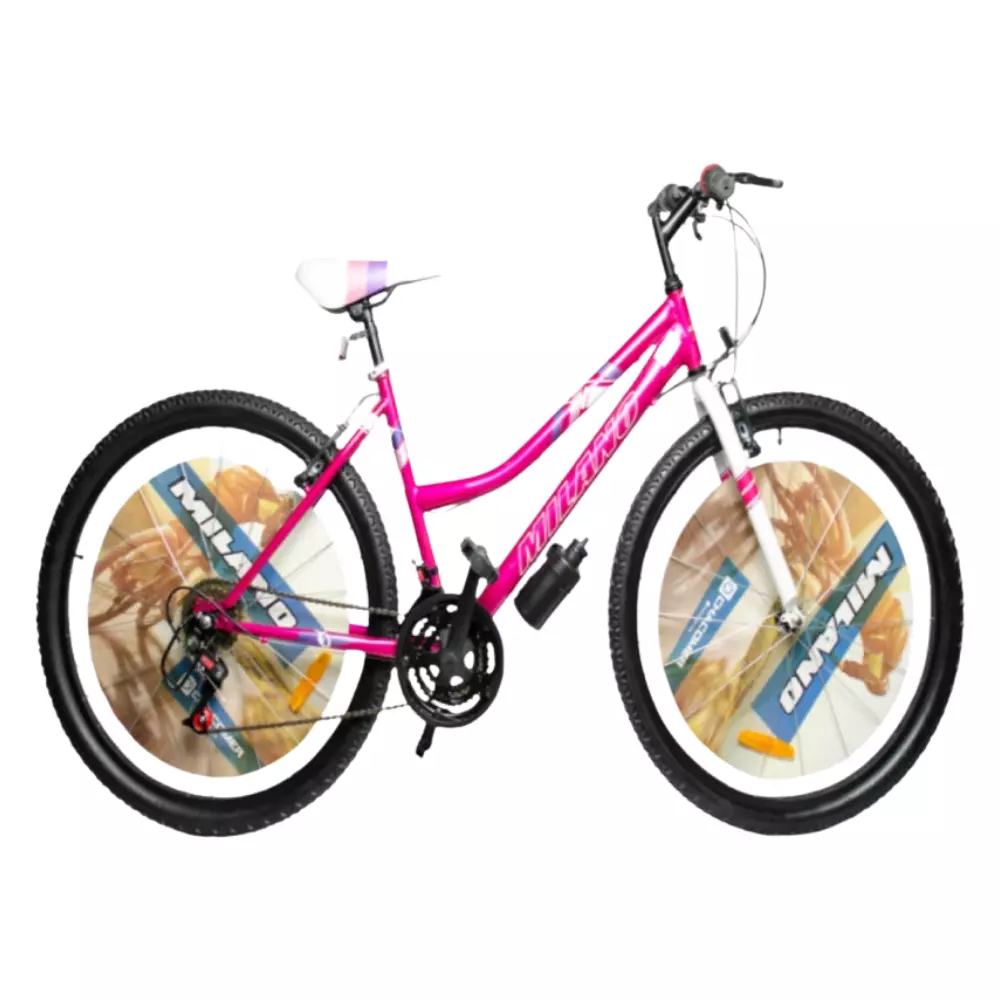BICICLETA MILANO ACTION DAMA 26 FUCSIA EX