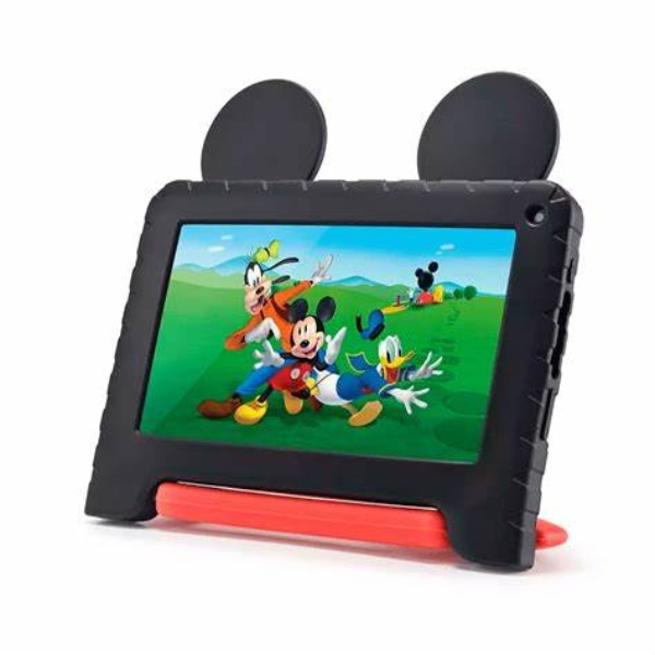 TABLET KID MULTILASER 9" NB618 QC/64GB/4G/WIFI ROJO MICKEY 104487