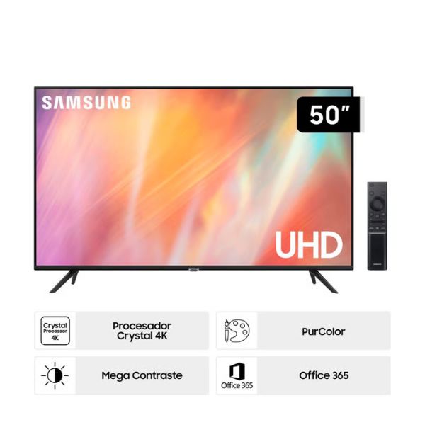 LED SAMSUNG 50" UHD SMART UN50CU7090GXPR