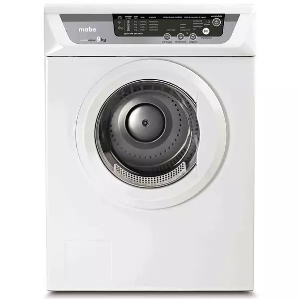 SECARROPAS MABE 9K CARGA FRONTAL BLANCO SEM81BDBY