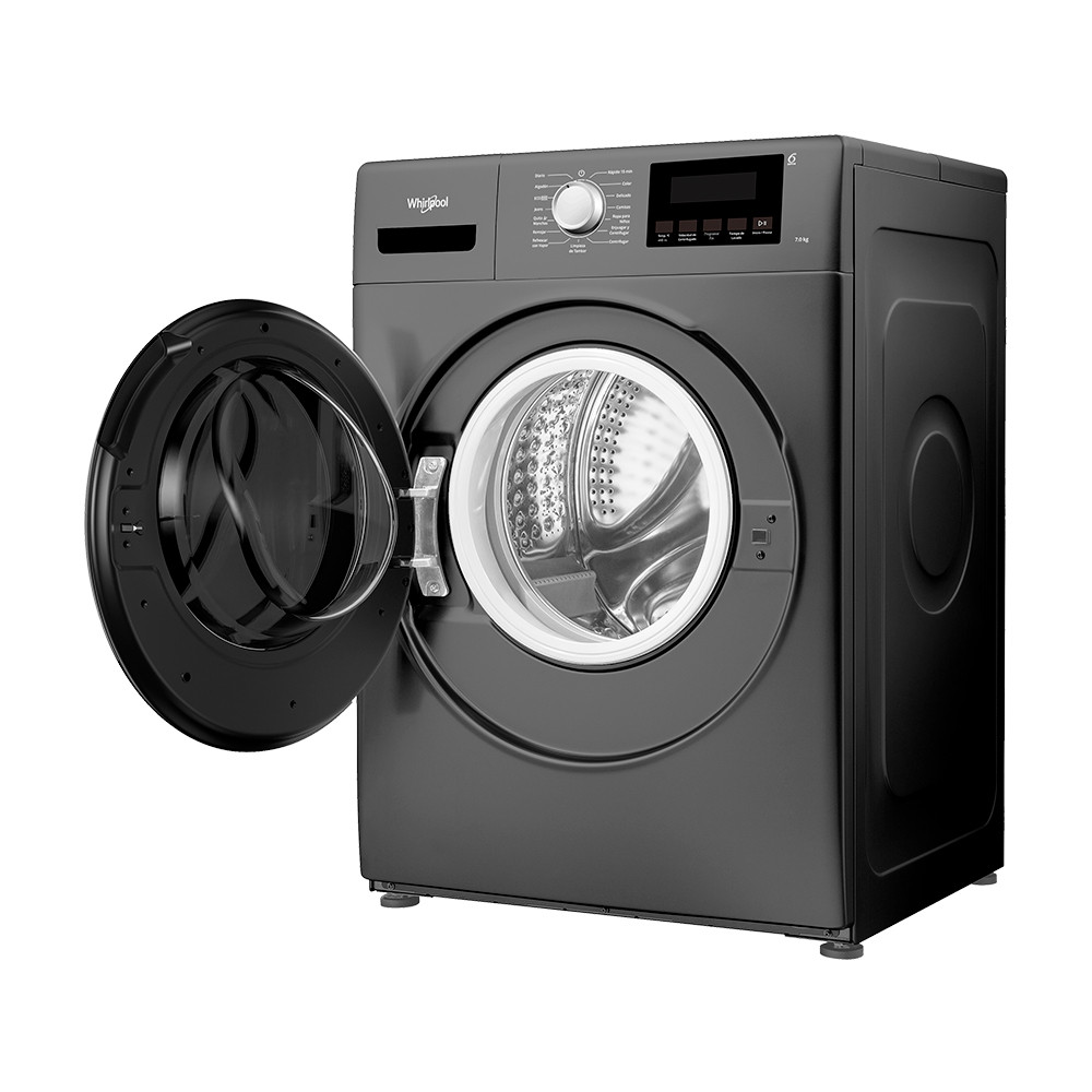 LAVARROPAS WHIRLPOOL 7.5KG WNQ75AS SILVER INVERTER C.FRONTAL