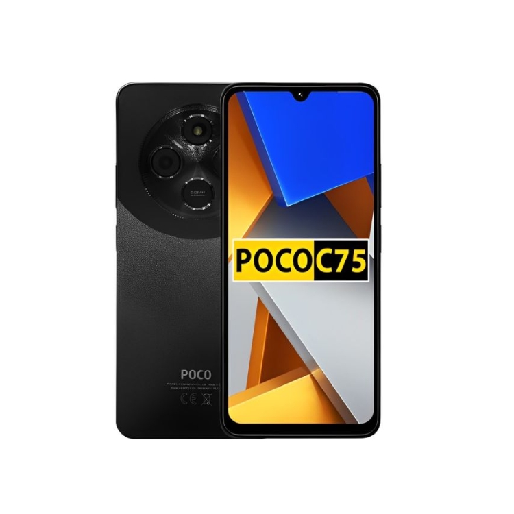 CELULAR XIAOMI POCO C75 256GB ROM 8GB RAM BLACK