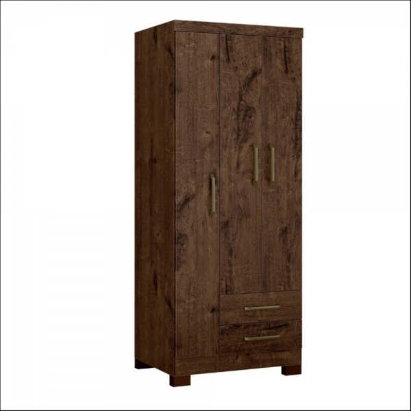 ROPERO ZANZINI FRANCA 3 PUERTAS 2C JACARANDA 2238